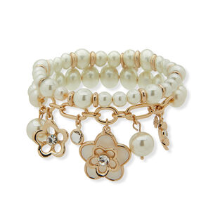 Pulsera Anne Klein 01b01000 Perlas
