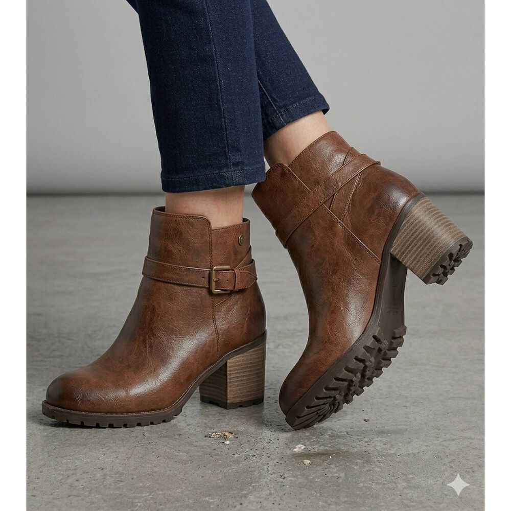 Botin De Cuero Francy Caf&eacute; Alquimia image number 5.0