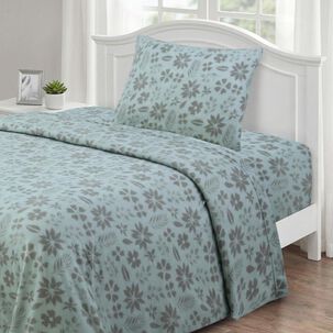 Juego De S&aacute;banas Polar Belle Noite Pastel / 1.5 Plazas