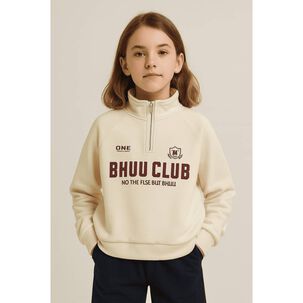 Poler&oacute;n Kids Oversized Algod&oacute;n Estilo Urbano