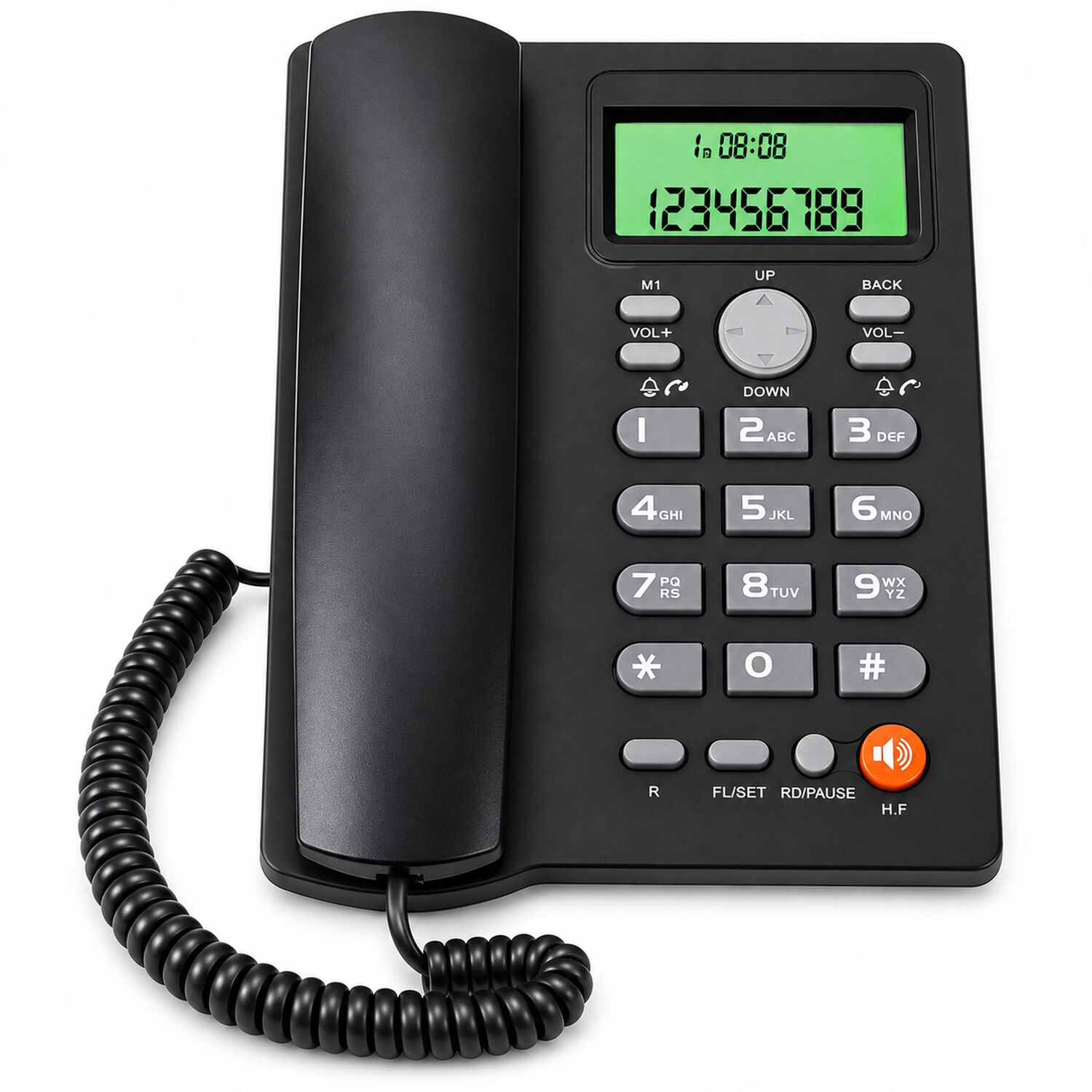 Tel&eacute;fono Uniden As7413 Manos Libres Botones Grandes Lcd image number 0.0