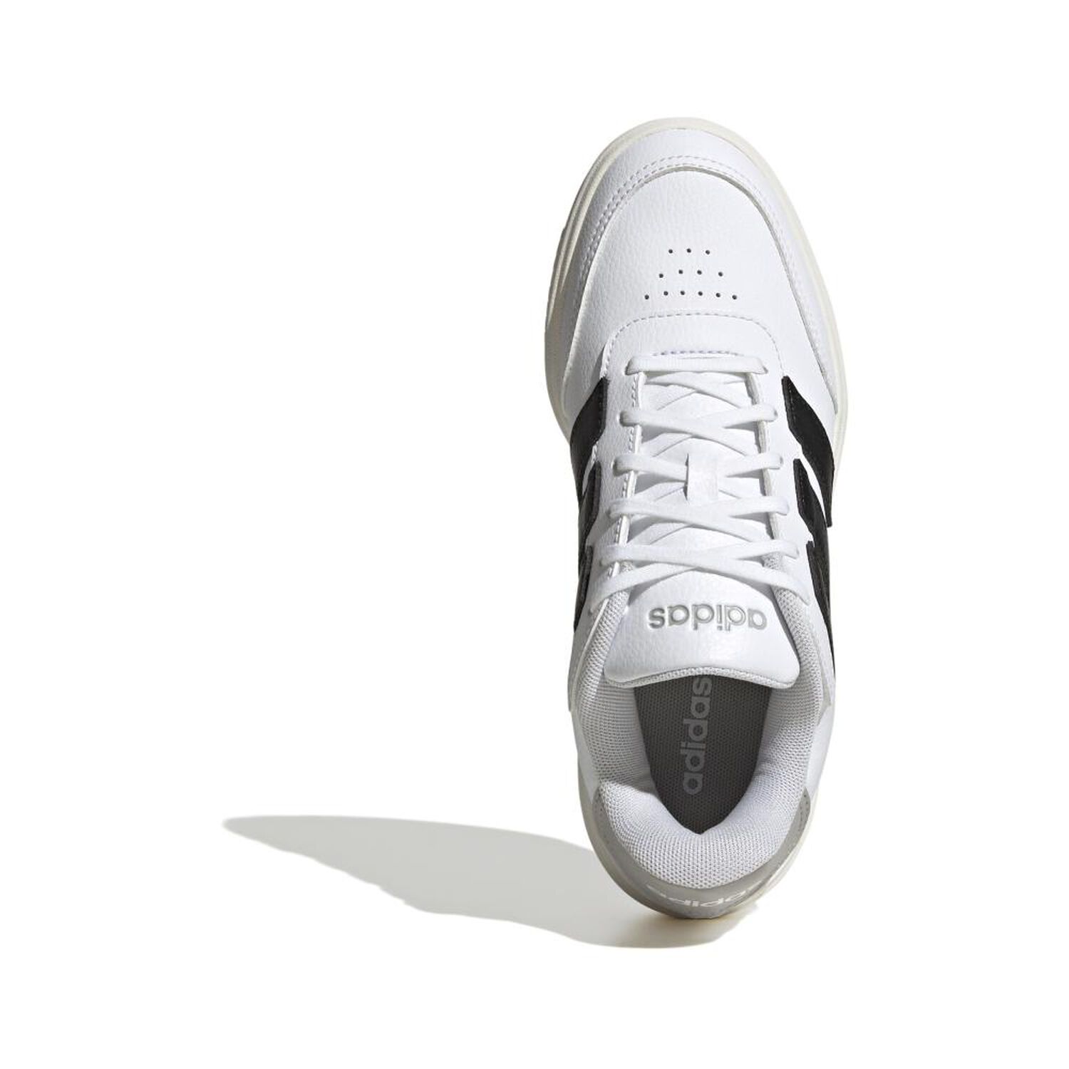 Zapatilla Urbana Mujer Adidas Courtblock Blanco image number 4.0