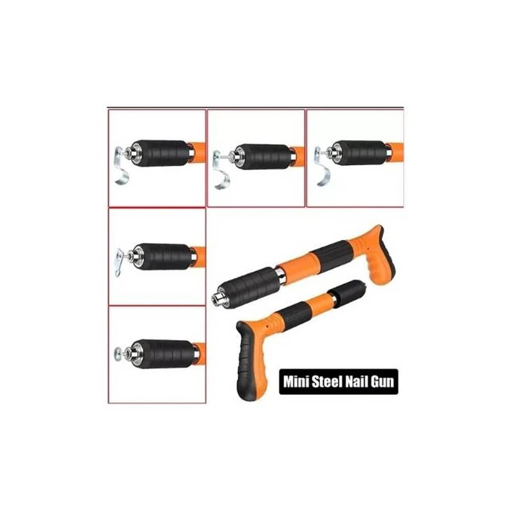 Pistola De Clavos Descarga Automatica Ajustable Y De Acero image number 7.0