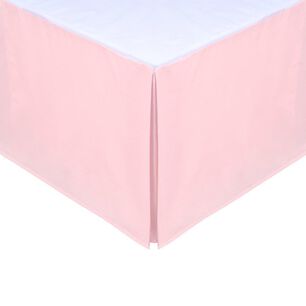 Faldon 144 Hilos Mashini 1.5 Plazas Rosa