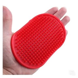 Cepillo De Goma Flexible Para Baño De Mascotas