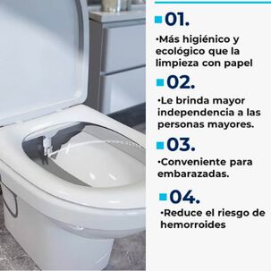 Bidet Wc Inodoro Ajustable Universal