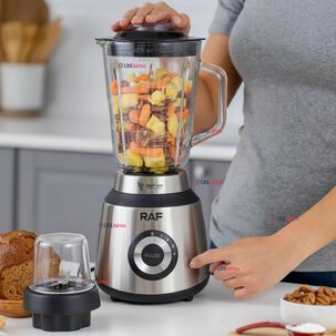 Licuadora Juguera Multifuncional 2 En 1 + Picadora Y Jarra De Vidrio