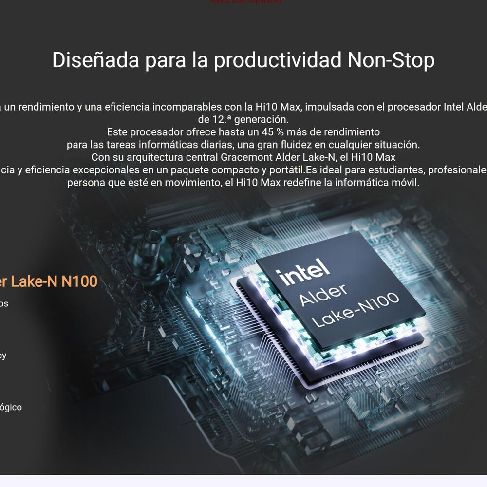 Chuwi Hi10 Max - Tablet Windows 11 Con Teclado, Lápiz Y Gran Rendimiento image number 7.0