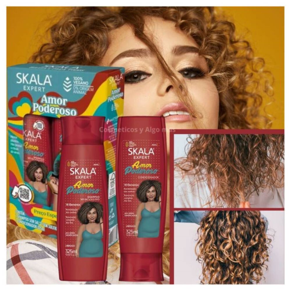Kit Shampoo Y Acond Amor Poderoso Skala Expert 650ml image number 5.0