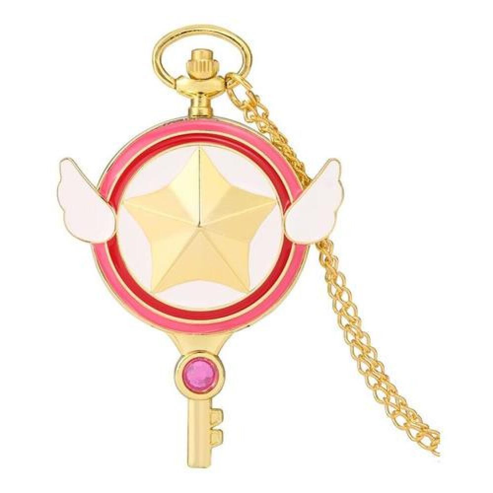 Reloj De Bolsillo Vintage Sakura Card Captor Corazon Mod3 image number 0.0
