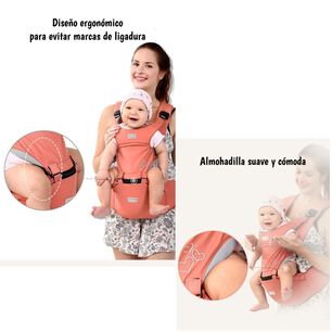Portabeb&eacute; Ergonomico 0-3 A&ntilde;os Sonet Gris Lubabycas