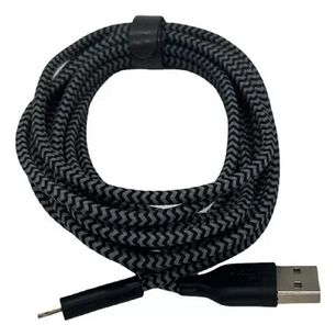 Cable De Entrada Usb Para Lightning Reforzado 3 Mtr
