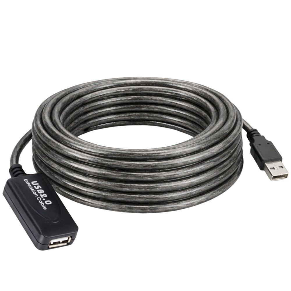 Extensi&oacute;n Usb 2.0 Activa De 10metros Reforzado 480mbps Gc529 image number 2.0