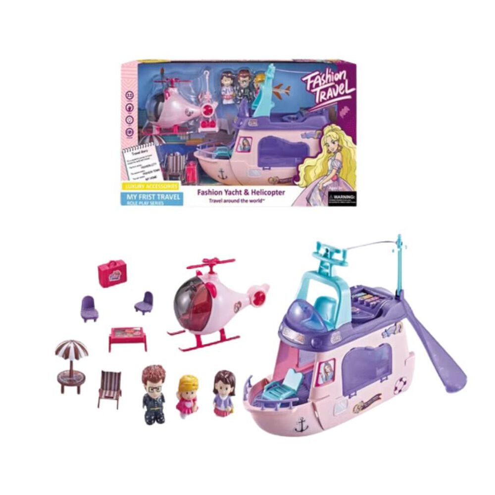 Set Muñecas Crucero Yate Boutique Travel Fashion Infantil image number 2.0