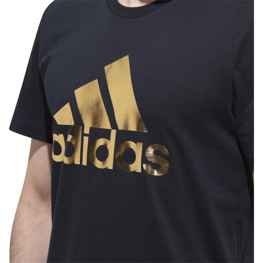 Camiseta 8-bit Graphic Foil Hombre Adidas image number 4.0