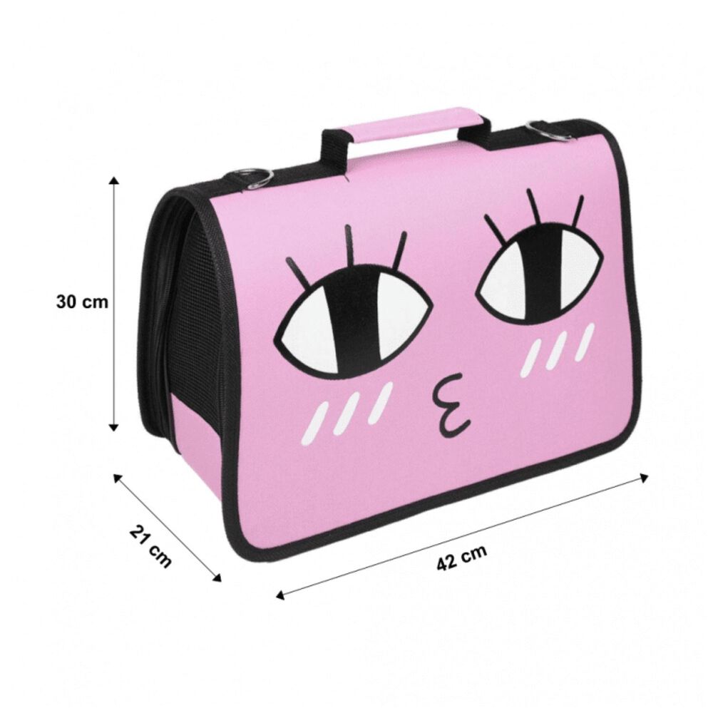 Bolso Transportador De Mascotas Mediano Perro O Gato Viajes image number 1.0