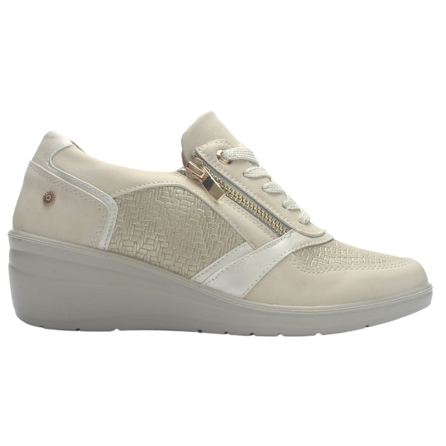 Zapatilla Mujer Chalada Deza-4 Beige Urbano image number 0.0