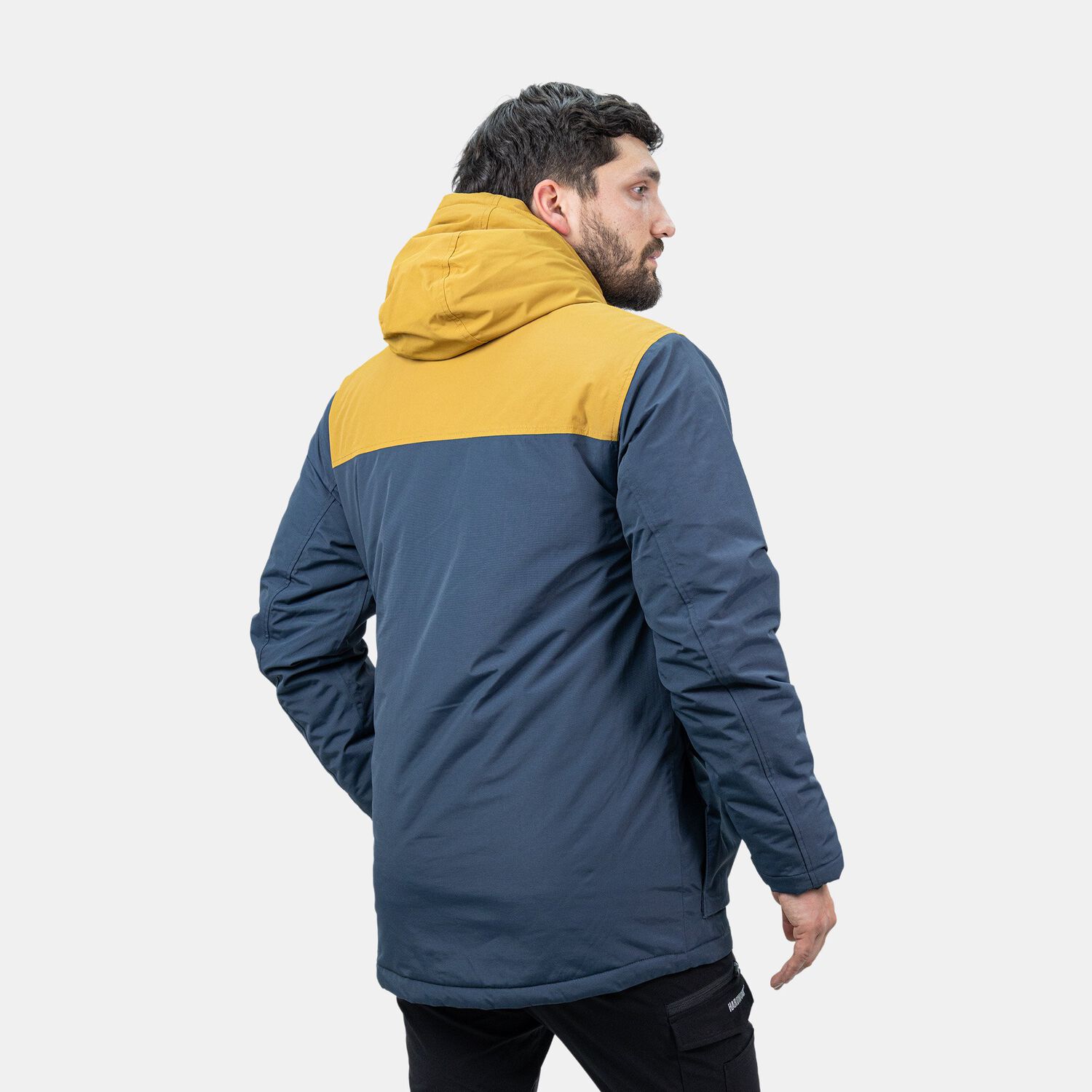 Parka Hw Kodiak Azul Mostaza image number 2.0