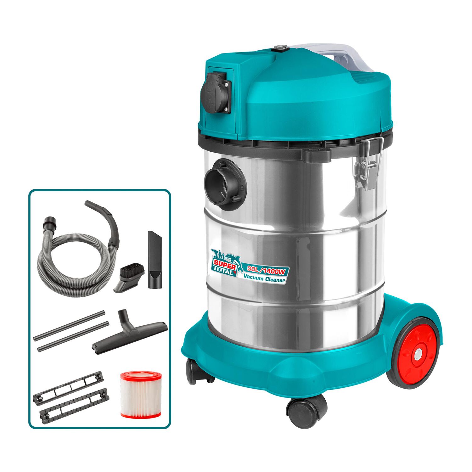 Aspiradora Industrial 30 L 1400w Total image number 0.0