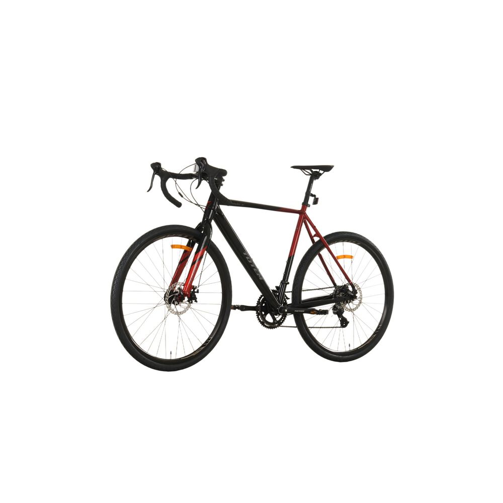Bicicleta Gravel Totem 700*58 Gravel-x Negro Rojo image number 5.0