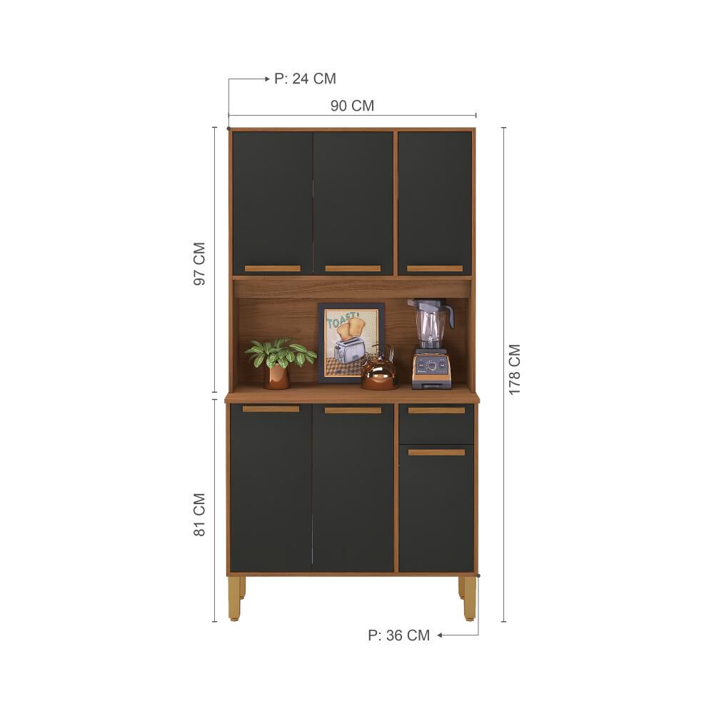 Mueble De Cocina Casaideal Compacta Modena / 1 Cajón image number 1.0