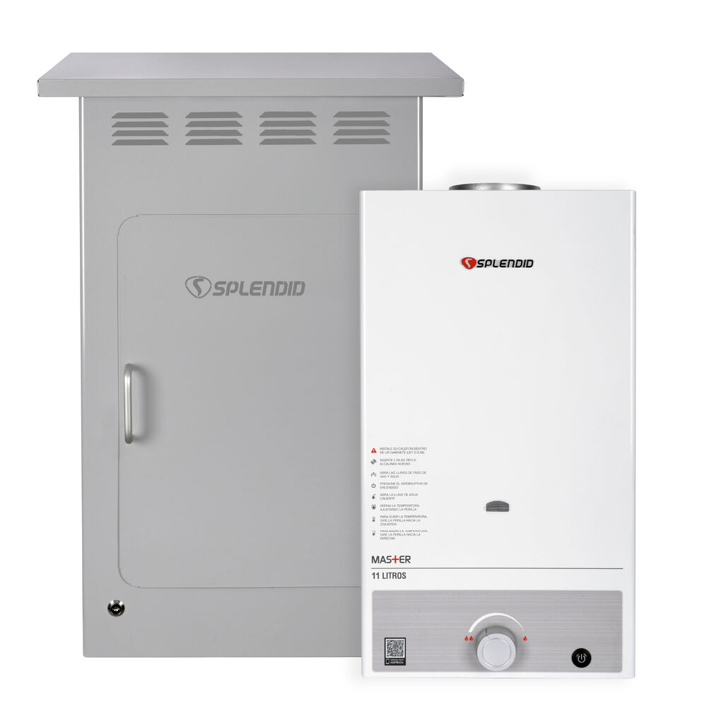 Pack Calefont 11l Tiro Natural Gas Natural + Gabinete image number 0.0