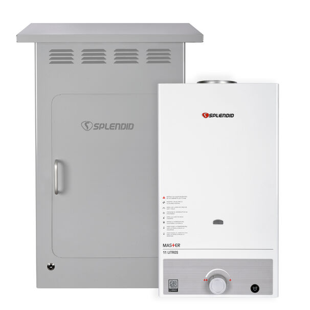 Pack Calefont 11l Tiro Natural Gas Natural + Gabinete