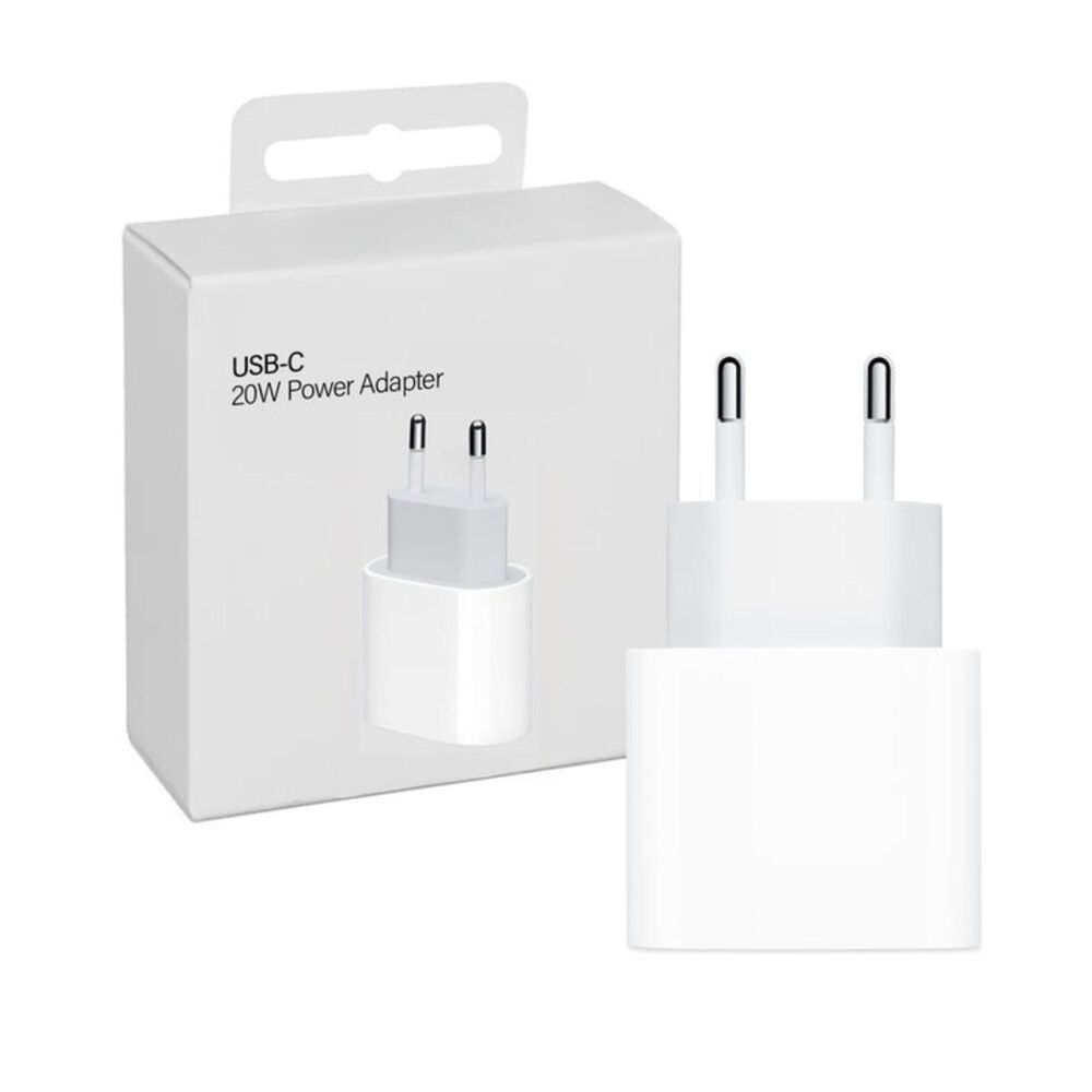 Adaptador De Corriente Usb-c De 20 W Iphone Blanco image number 0.0