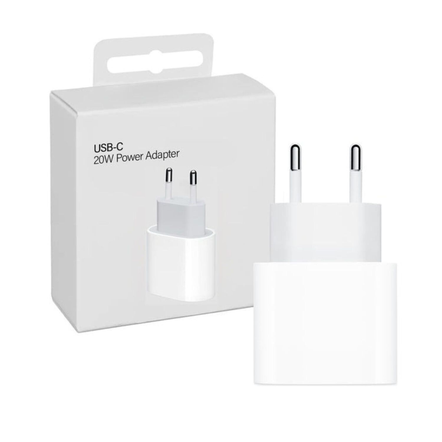Adaptador De Corriente Usb-c De 20 W Iphone Blanco image number 0.0
