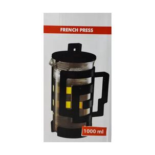 Cafetera Prensa Francesa Vidirio 1000ml French Press