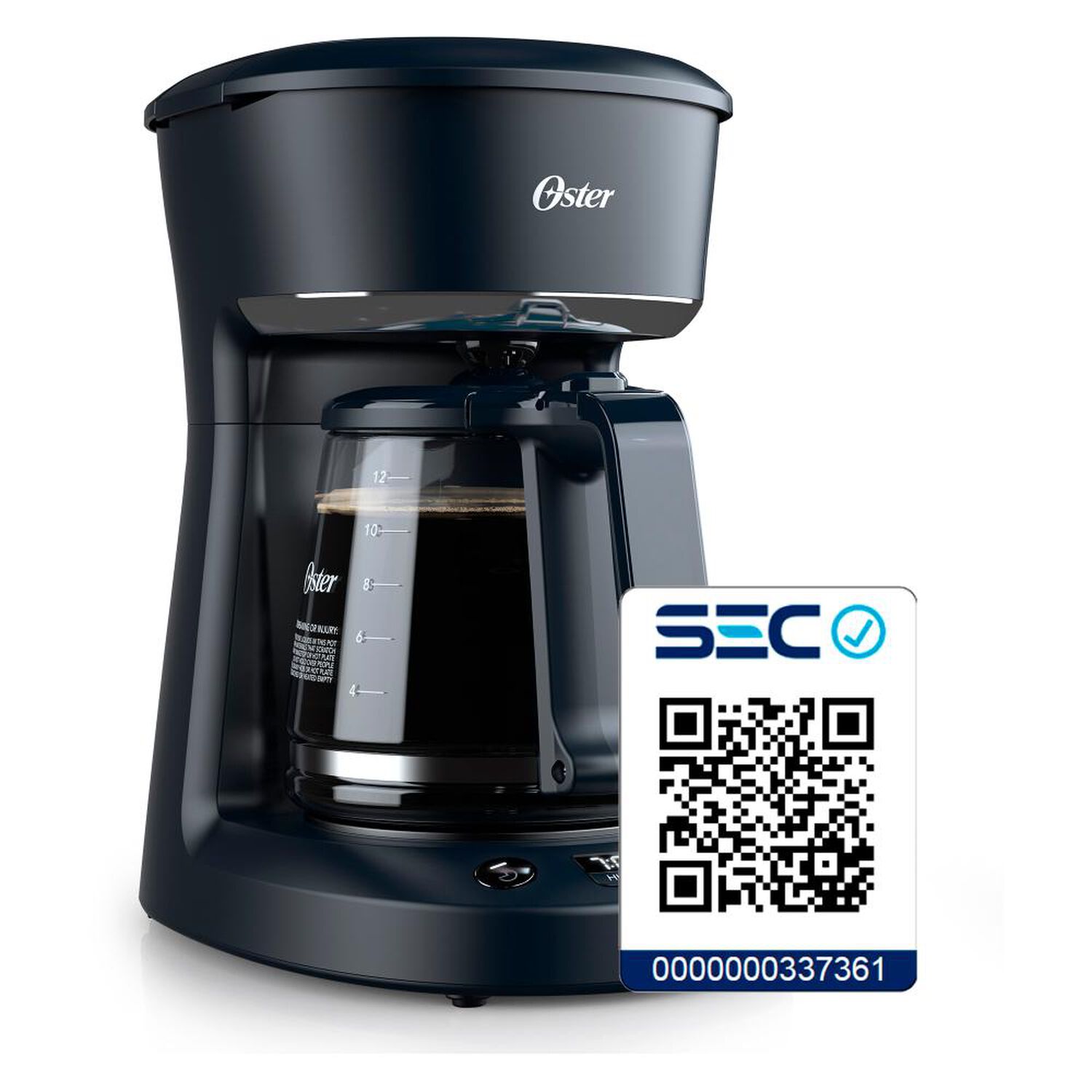 Cafetera Oster BVSTDCP12B-052 image number 5.0