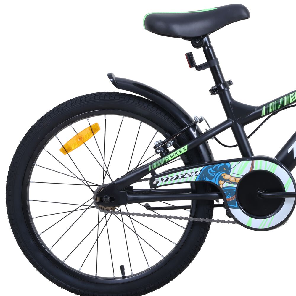 Bicicleta Totem Infantil Aro 20 Rock-x Negro image number 3.0