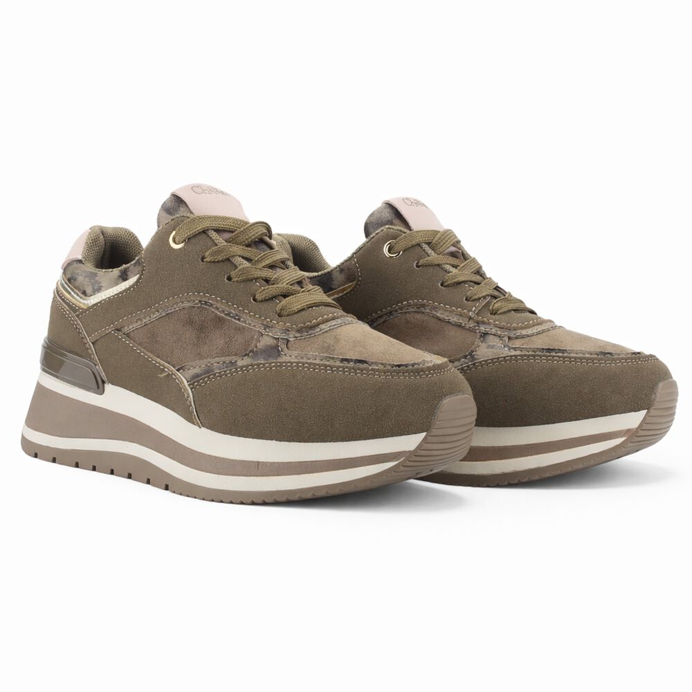 Zapatilla Caf&eacute; Mujer Urbano Chalada Jetur image number 5.0