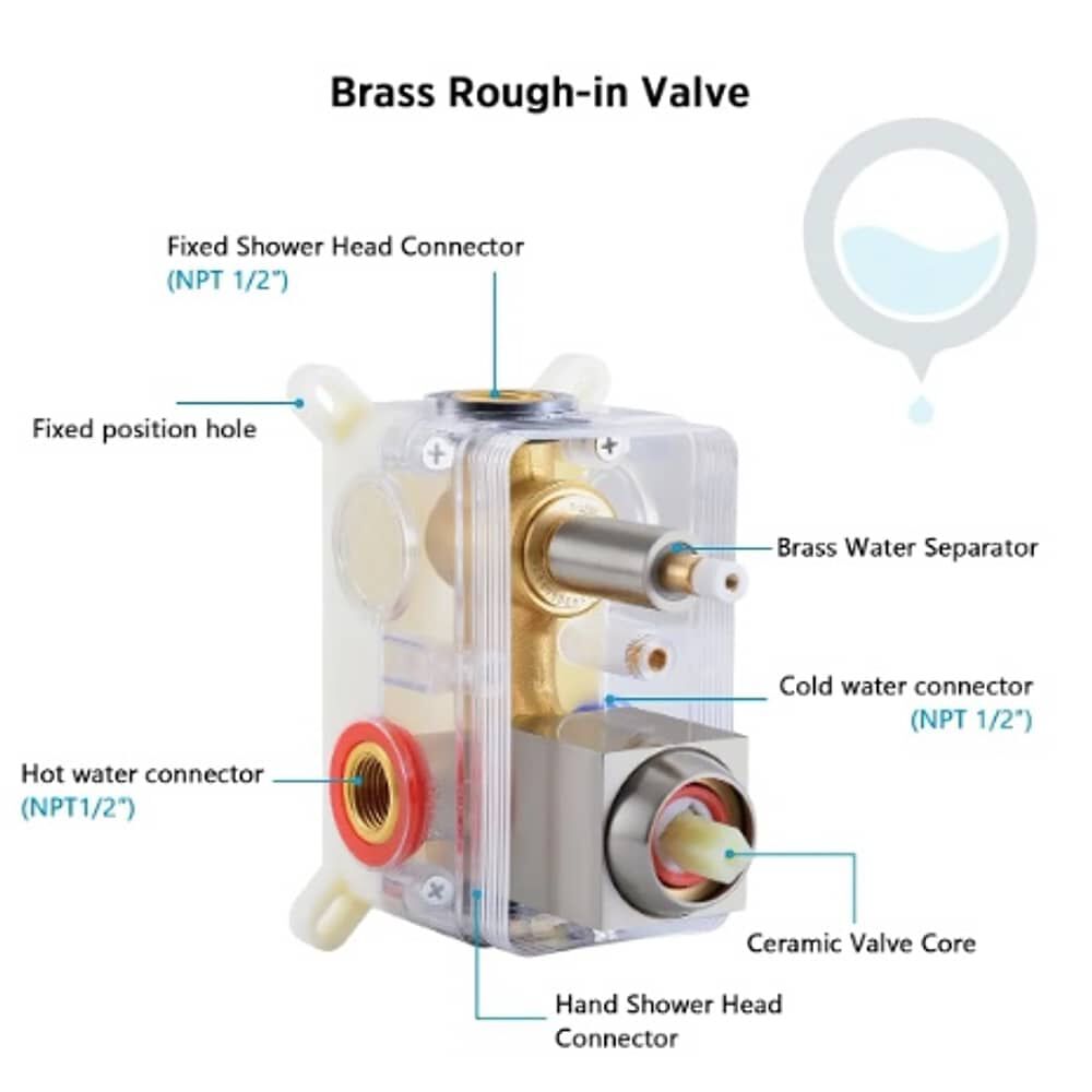 Plato Ducha Brazo Y Monomando Tel&eacute;fono image number 2.0