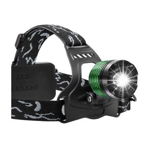 Linterna Frontal 1000 L&uacute;menes Con Zoom Led Cree