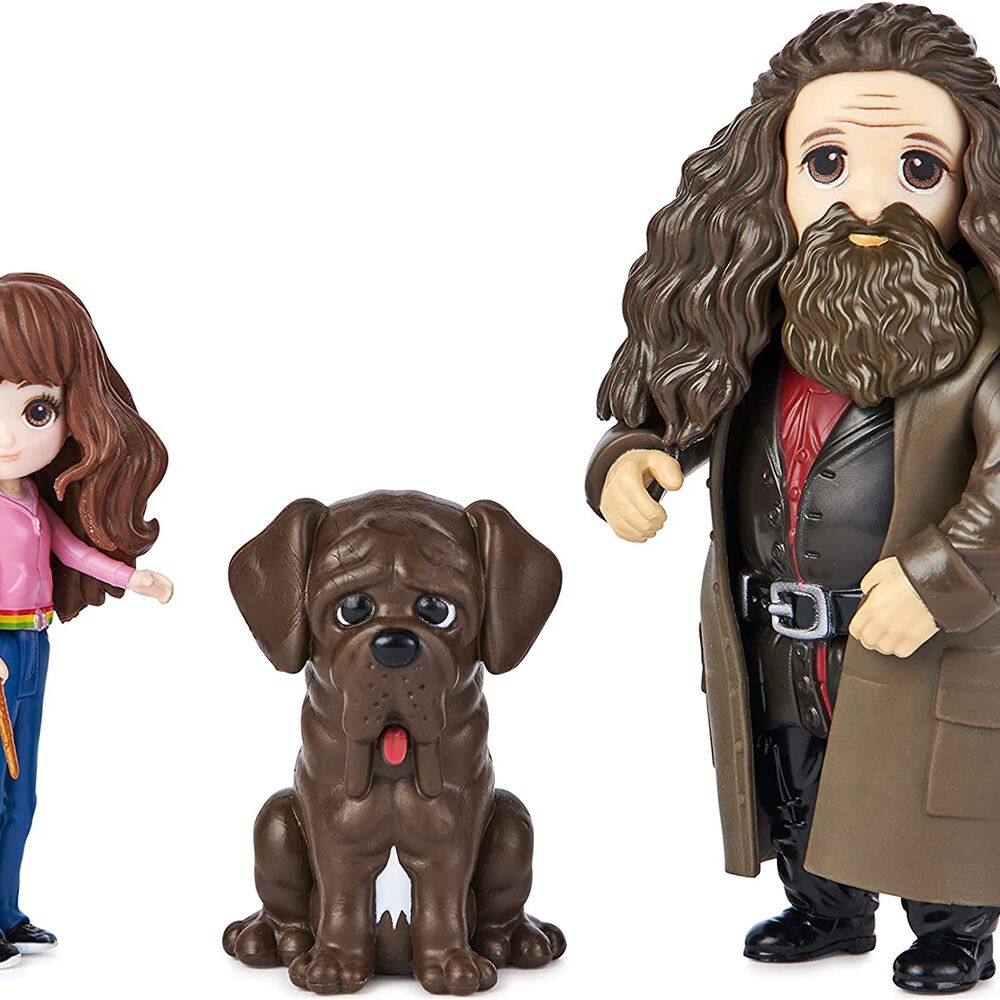 Figura De Colección Hermione Y Hagrid - Harry Potter Magia image number 0.0