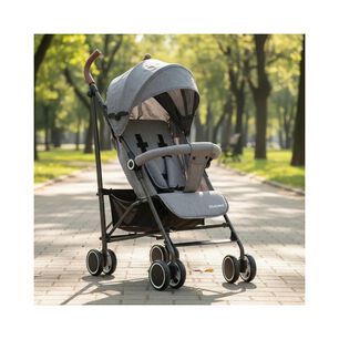 Coche Paragua Clap Melange Gris