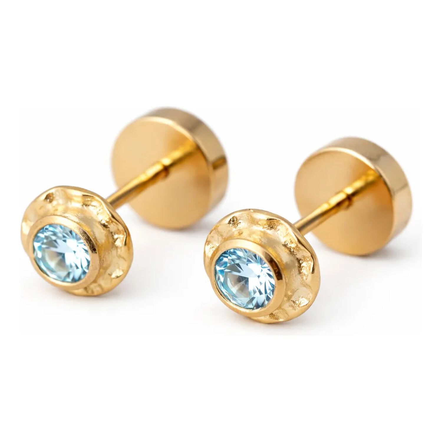 Aros Abridores Chat&oacute;n Circ&oacute;n 5mm N2 Oro 14k Beb&eacute; image number 11.0