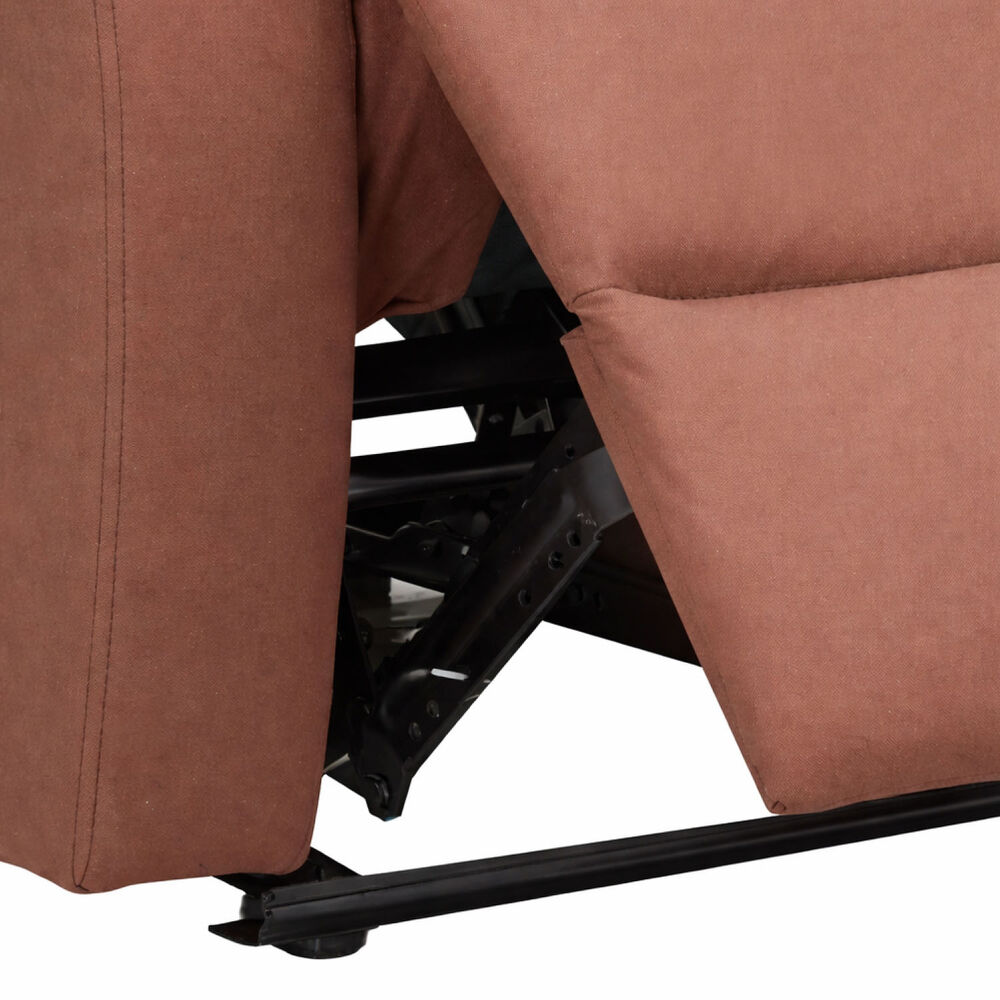 Berger Sof&aacute; Reclinable Milan 3 Cuerpos Caf&eacute; image number 6.0