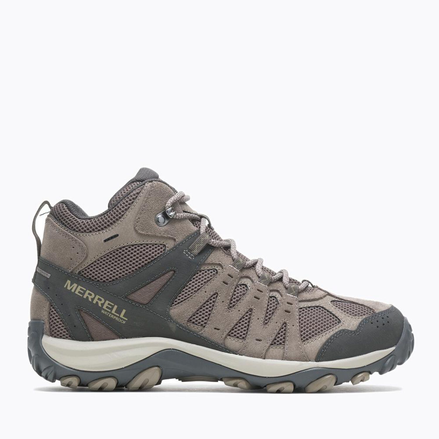 Bot&iacute;n Outdoor Hombre Merrell Accentor 3 Mid Wp Caf&eacute; image number 0.0