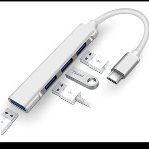 Adaptador Usb Hub Tipo C 4 X Usb 3.0 4 En 1