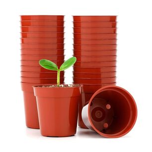 Pack X4 Maceta Redonda Dura Kotta 12 Centimetros / Terracota