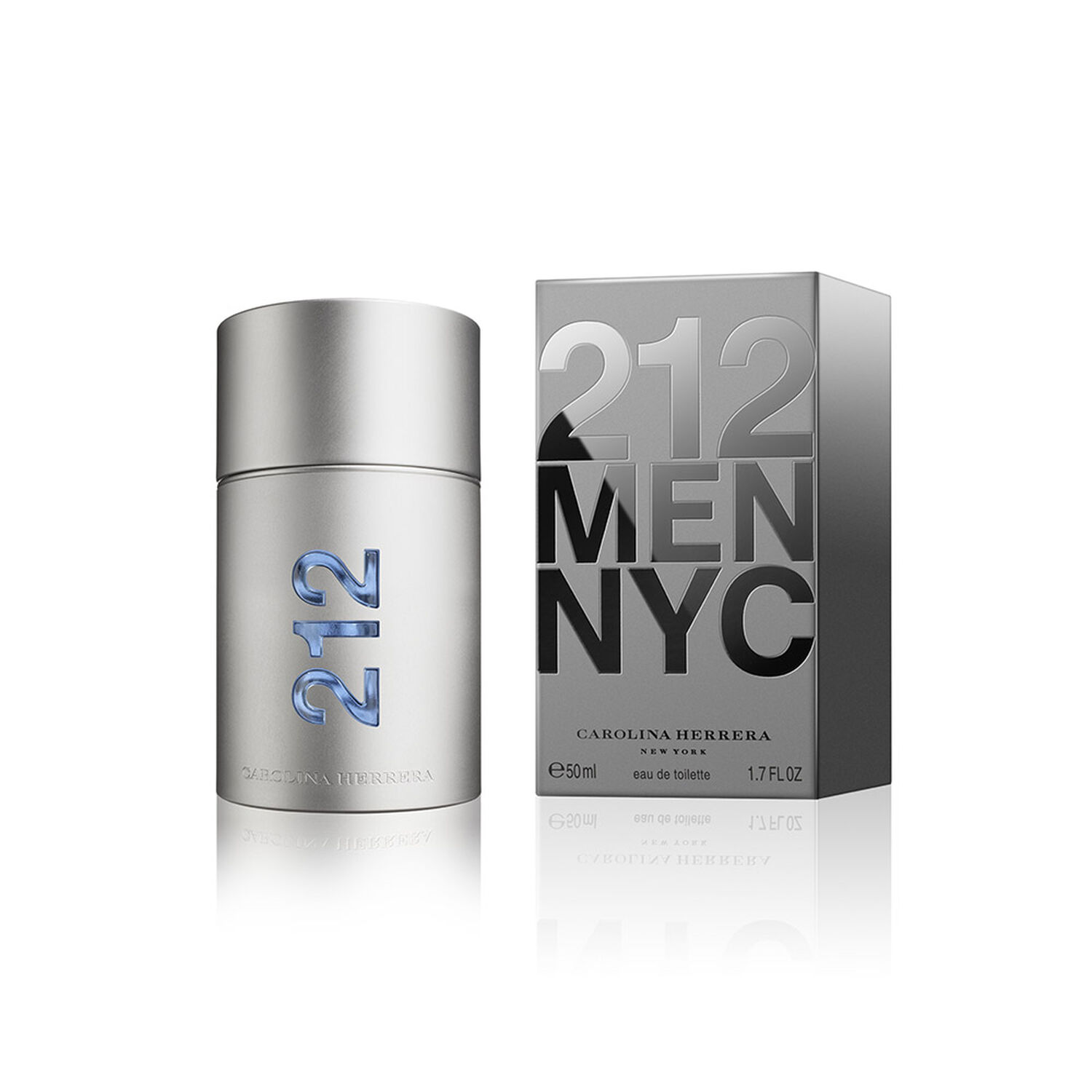 Perfume Carolina Herrera 212 Men Eau De Toilette / 50 Ml image number 0.0