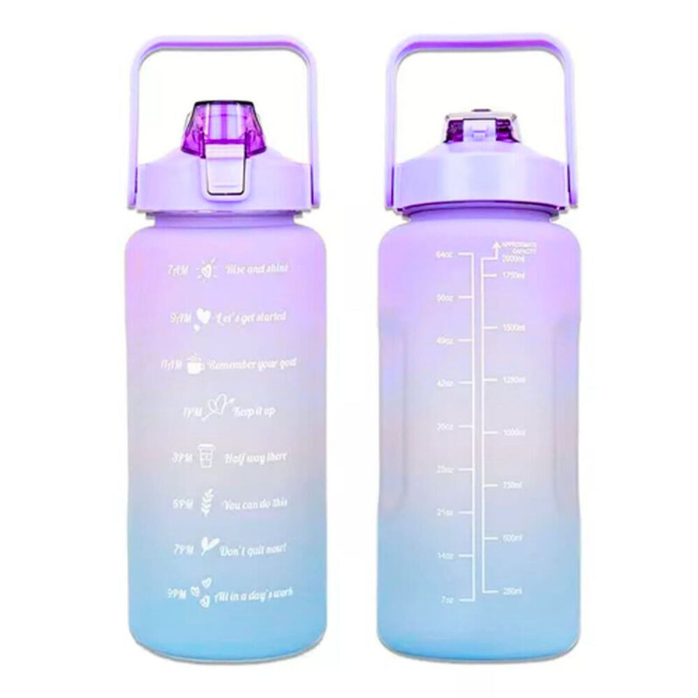 Pack 2 Botellas Agua Motivacionales De 2 Litros Y 900 Ml image number 3.0