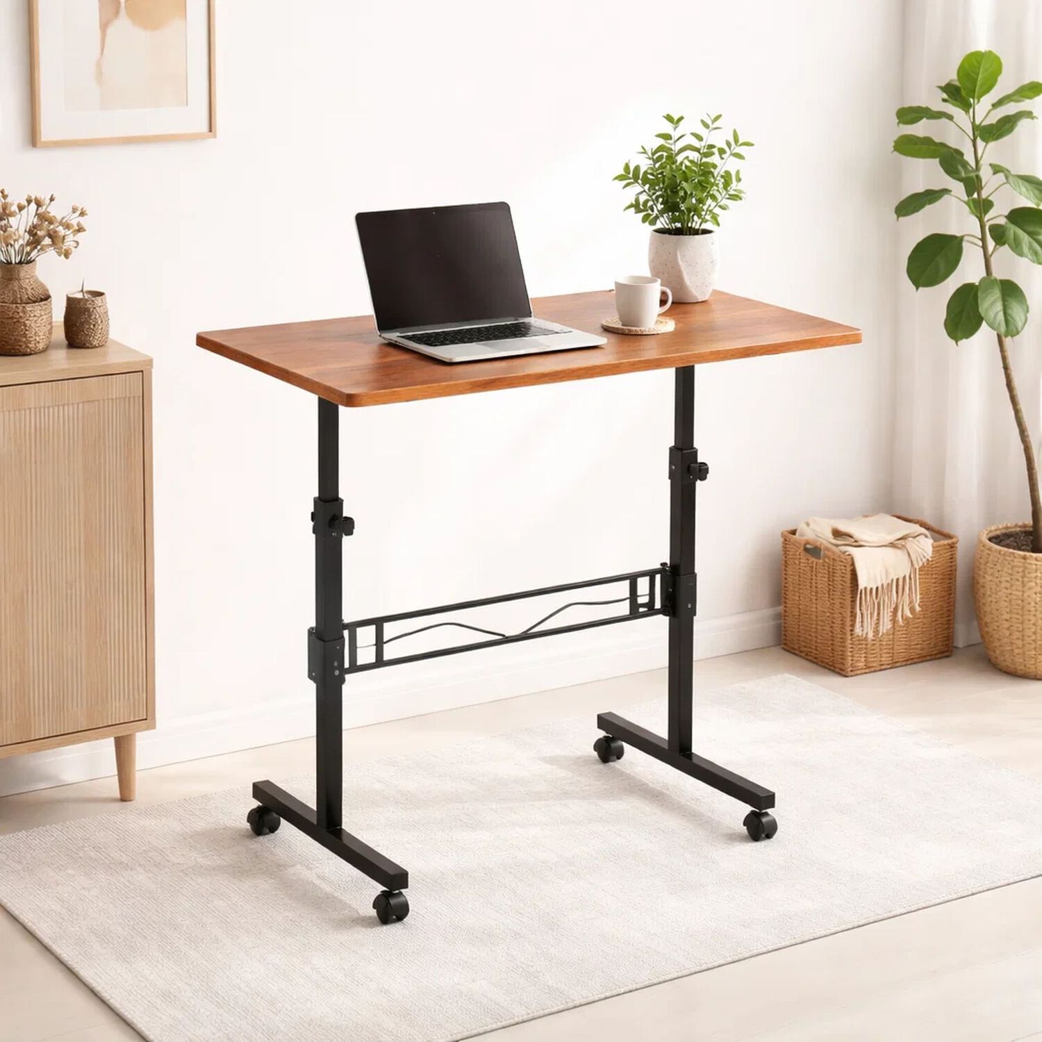 Mesa Escritorio Ajustable Vinna 80x40x74 image number 1.0