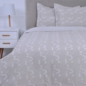 MASHINI Cubrecama Quilt 2 Plazas Portugal Lilium