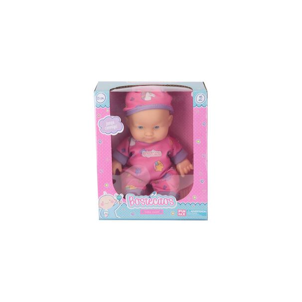 Mu&ntilde;eca Babydoll Bostecitos Abc Gordito 9"