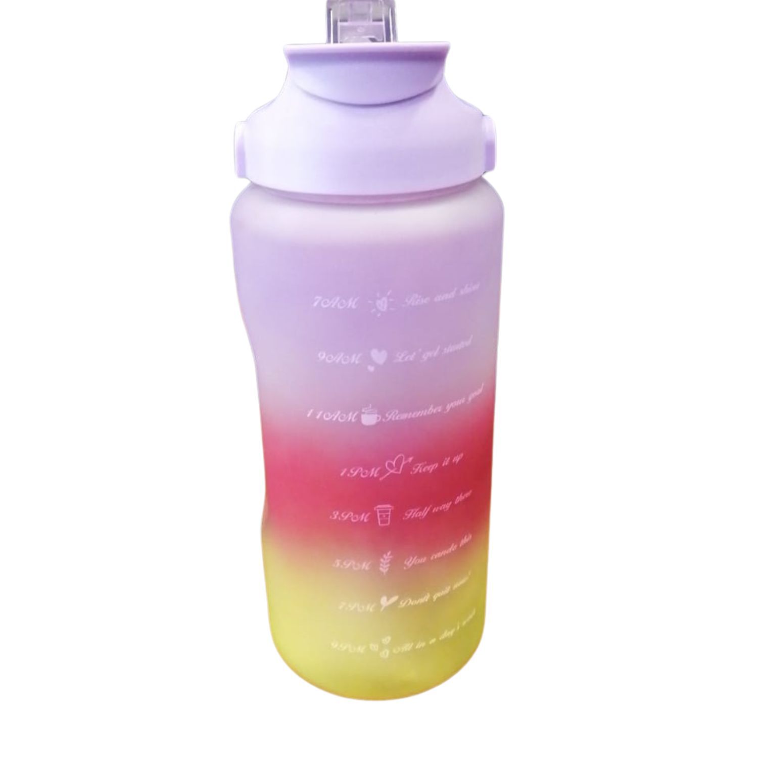 Set 2 Botellas Deportivas 2000ml Y 900ml Doble Boquilla image number 2.0