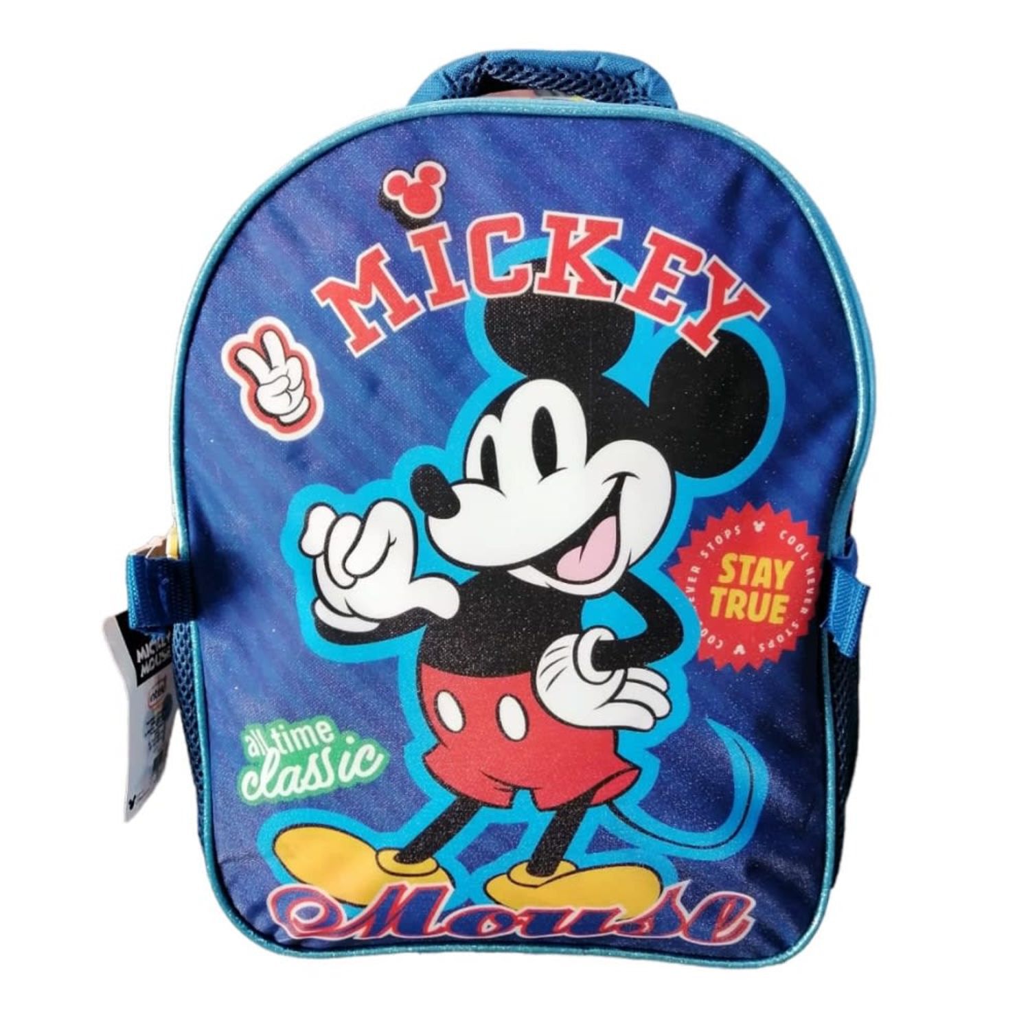 Pack 2 Piezas Mochila Lonchera Infantil Personaje Azul Rojo image number 1.0