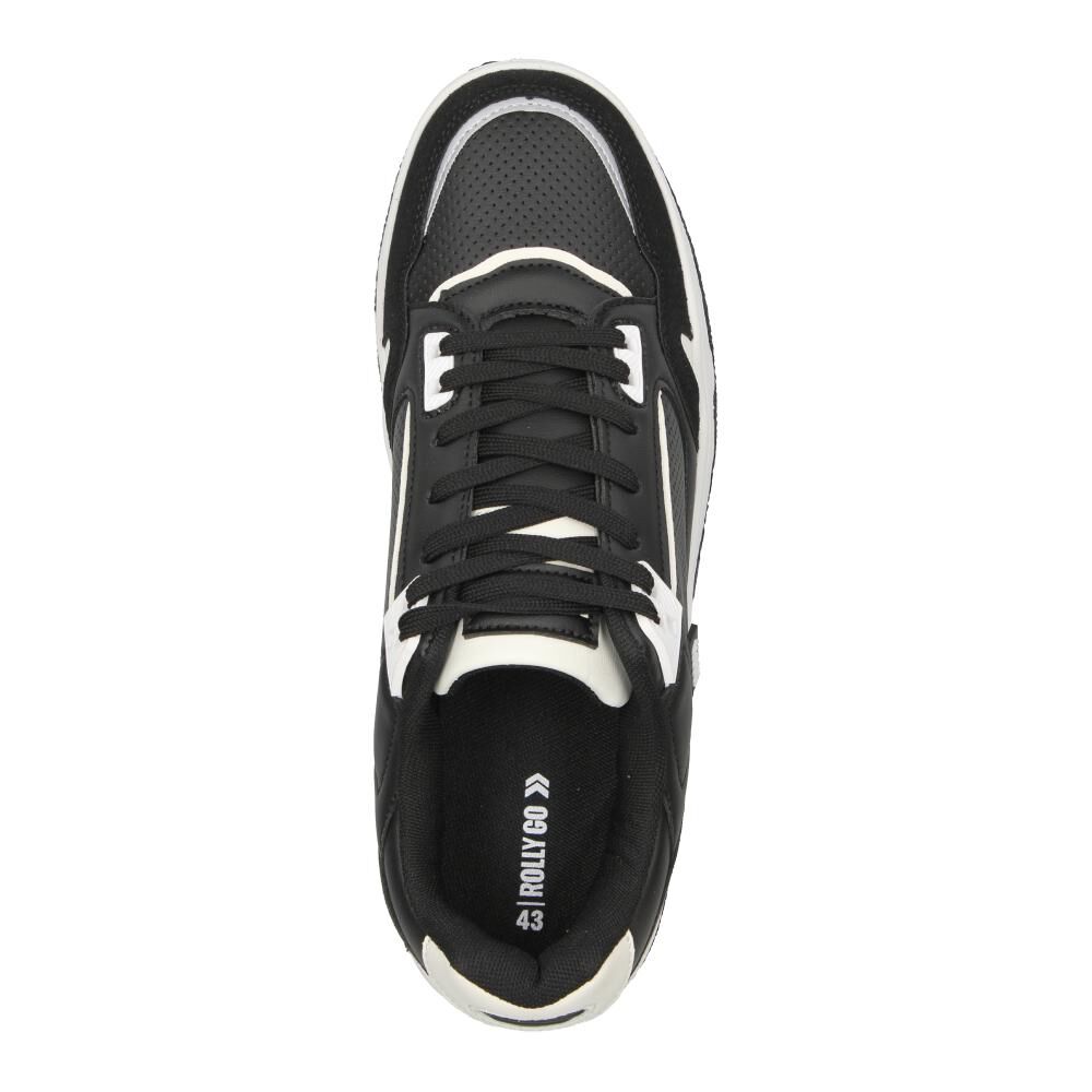 Zapatilla Urbana Hombre Rolly Go Black image number 4.0